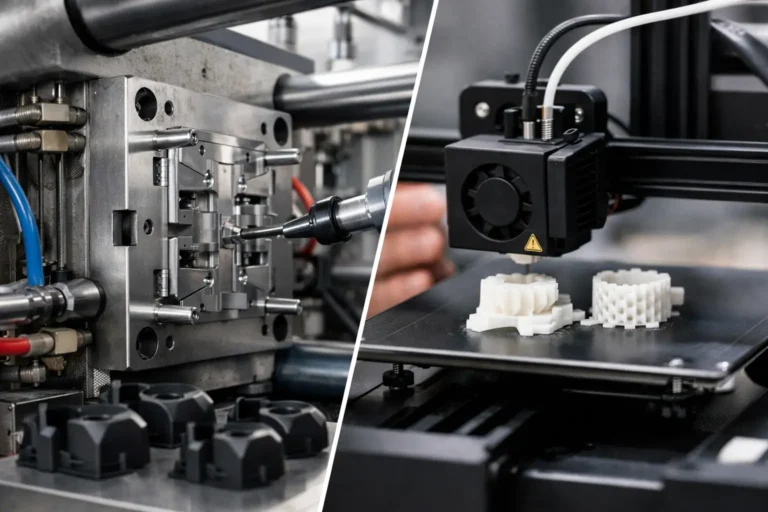 Injection Molding vs 3D Printing for Startups