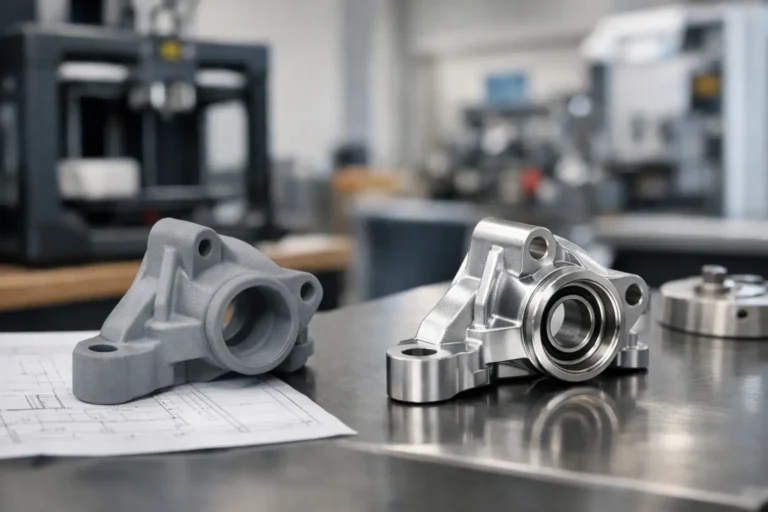 The Difference Between Prototype and Production Part